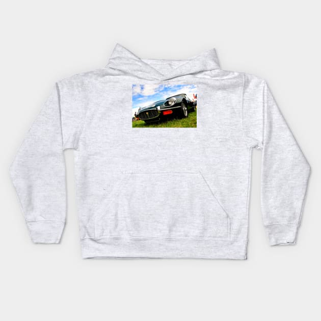 Classic British Sports Motor Car Kids Hoodie by AndyEvansPhotos